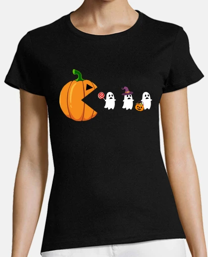 Tee-shirt drôle rétro jeu vidéo halloween