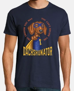 drôle doxie teckel super héros