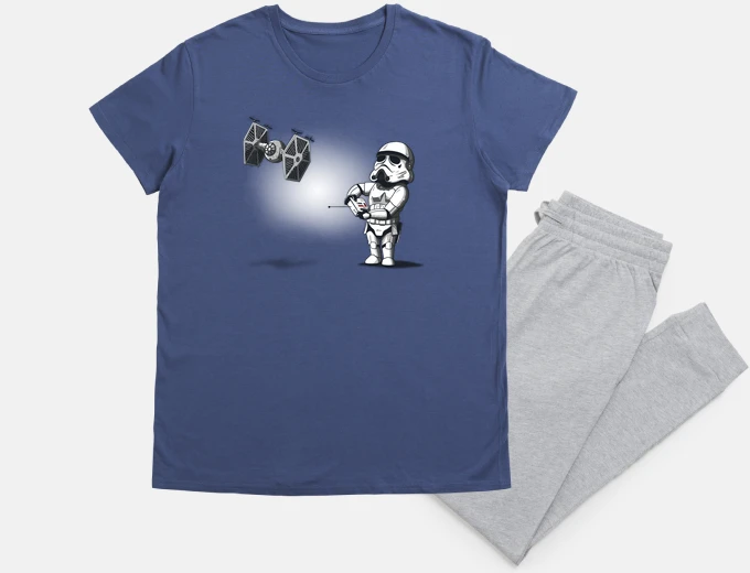 Pajama drone starfighter
