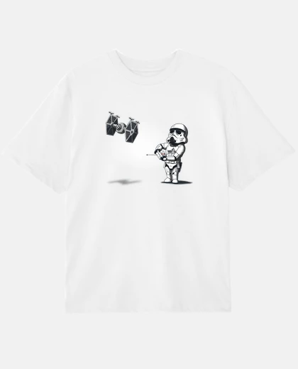 T-shirt drone starfighter