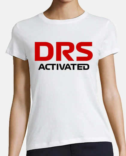 T-shirt drs attivato f1