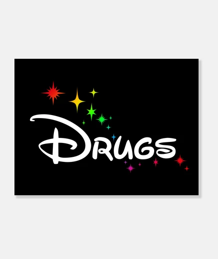Wall drugs (drugs) colors - dope