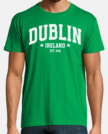 Tee-shirt Dublin Irlande and Est 988