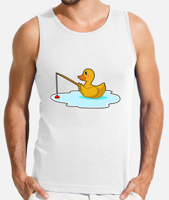 Duck Fisher Fishing Fishing Rod Kids T-Shirt