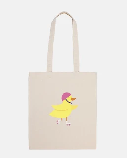 duck on roller skates