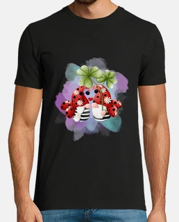 duendes enamorados camiseta hombre