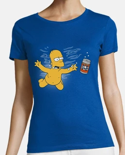 Tee shirt simpson femme hot sale