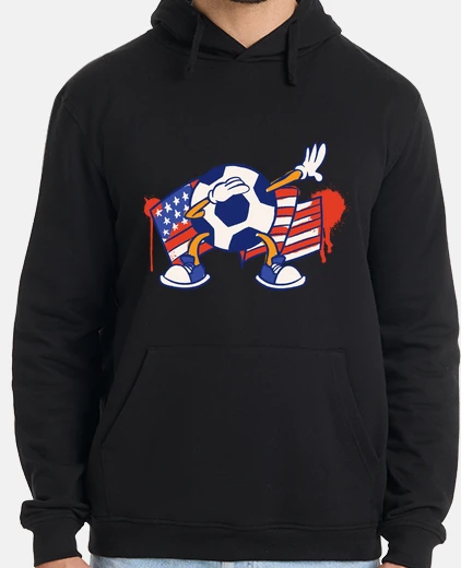 Sudadera dulce sudadera con capucha jo de supporter camiseta masculina equipo americano de estados unidos gru