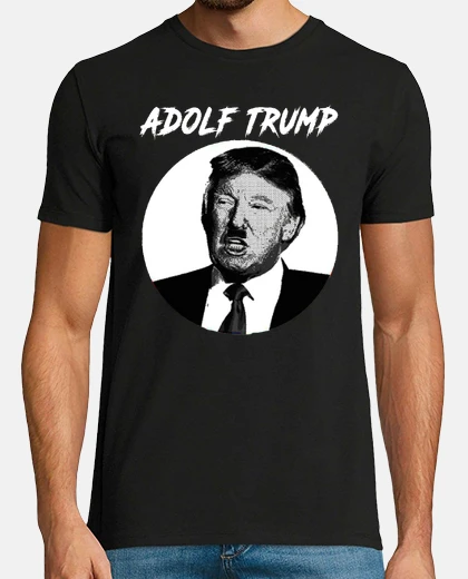Camiseta dump trump - adolf trump