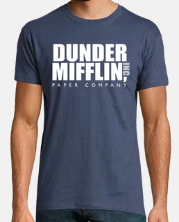 Camiseta 'Dunder Mifflin' - The Office - Séries de TV Projeto Fan Service