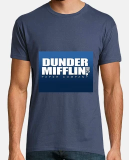 Camiseta de la película de la Oficina de Dunder Mifflin, camiseta de diseño  divertido, nueva