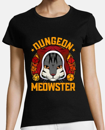 T-shirt dungeon meowster - dm - vol2
