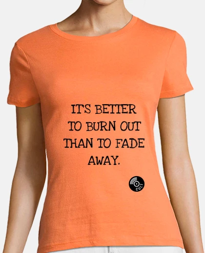 T-shirt è better bruciare  kurt cobain