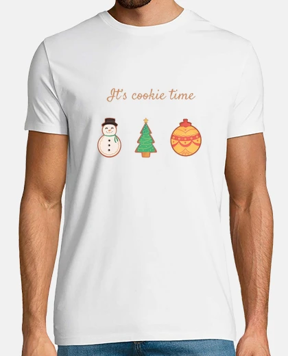 T-shirt è l39ora dei biscotti natalizi di pan d
