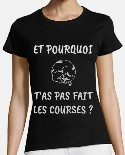 T-shirt e perché non sei andato a fare shopping