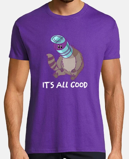 T-shirt è tutto buono procione divertente