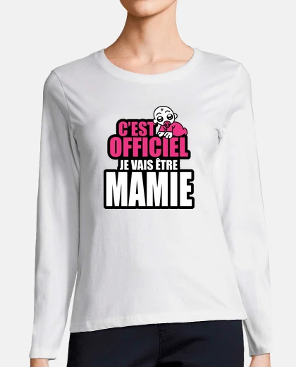 T-shirt è ufficiale che diventerò nonna
