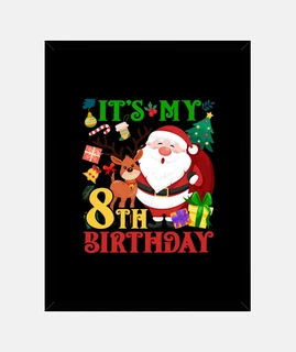 è il mio ottavo compleanno Babbo Natale