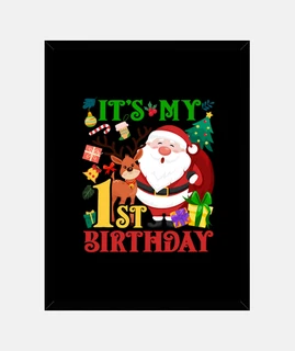 è il mio primo compleanno Babbo Natale