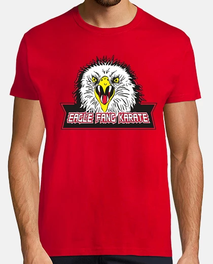 Tee-shirt eagle fang karaté cobra kai karaté arts martiaux série télévisée