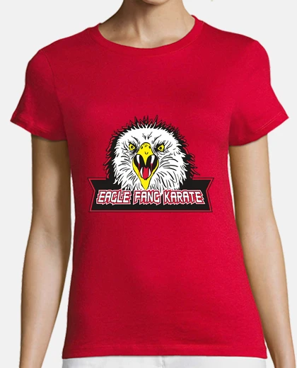 T-shirt eagle fang karate cobra kai serie tv karate arte marziali