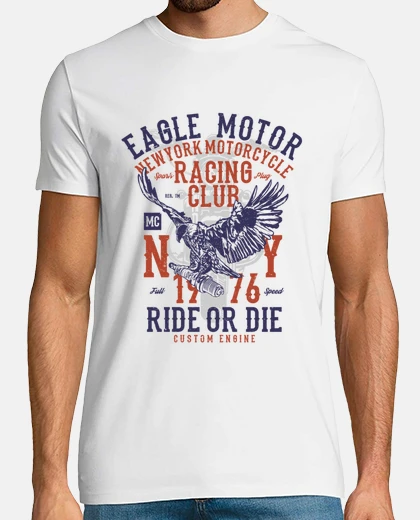 T-shirt eagle moto r