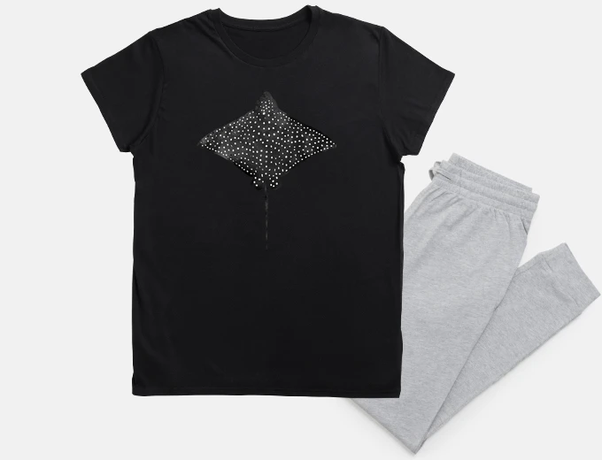 Pajama eagle ray pajamas - nodeco clothing for divers