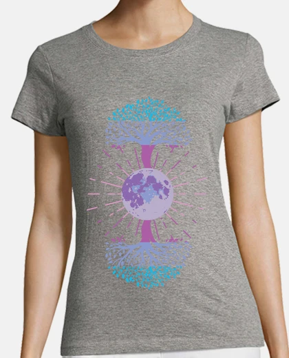 Playera earth tree meditation