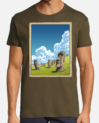 Easter Island Heads T-Shirts, Easter Island T-Shirts, Moai T