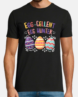 Easter Shirt Eggcellent Egg Hunter Easter Eggs Peep Bunny Cute Gift For Kids Boys Girls