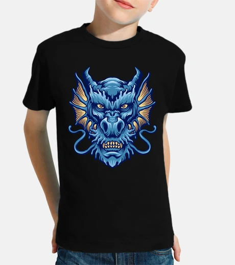 Kids eastern blue dragon