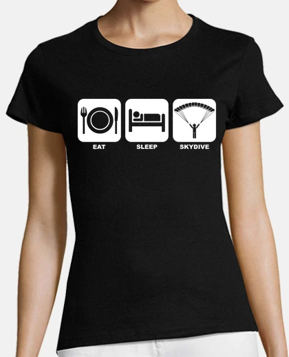 T-shirt eat  lee p sky dive 3