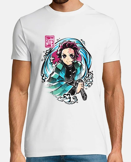 T-shirt eat h of water