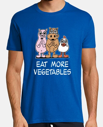 Tee-shirt Eat more vegetables