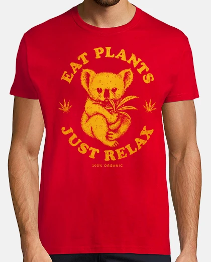 T-shirt eat plants  semplicemente rilesati