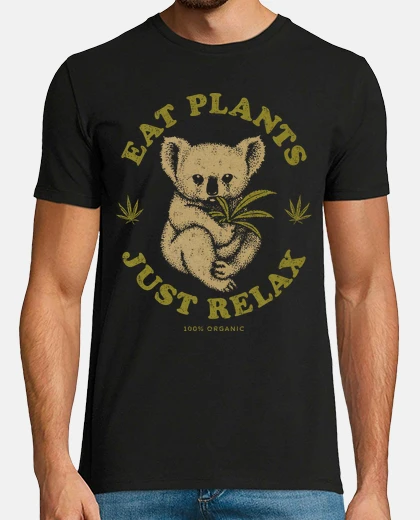 T-shirt eat plants  semplicemente rilesati