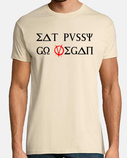 Camiseta Eat Pussy Go Vegan