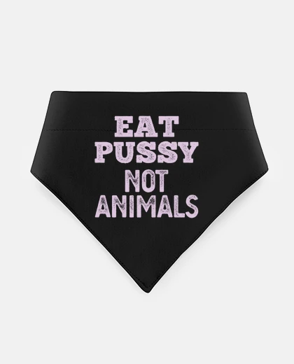 Mascotas eat pussy not animals