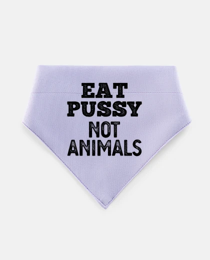 Mascotas eat pussy not animals