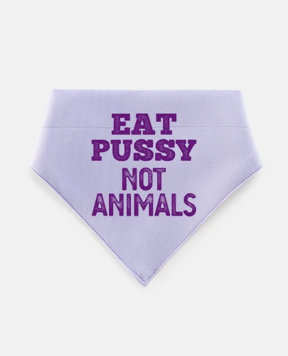 Mascotas eat pussy not animals