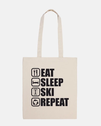 Borsa eat ripetere sci sonno