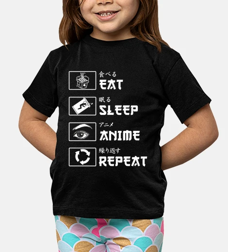 Abbigliamento eat s lee p anime rep eat
