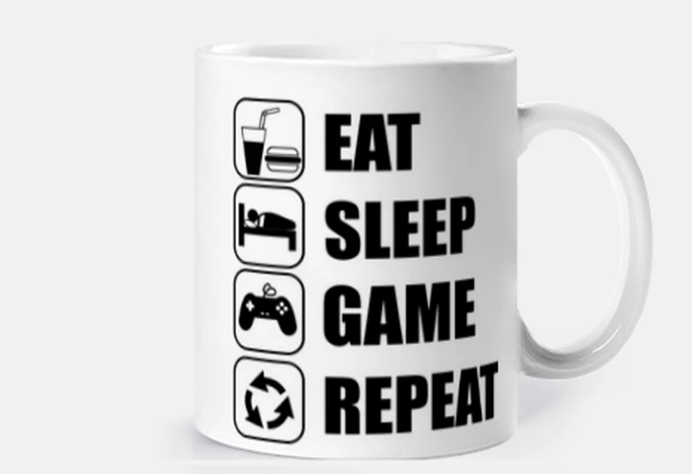 Cup eat s lee p game gaming gamer