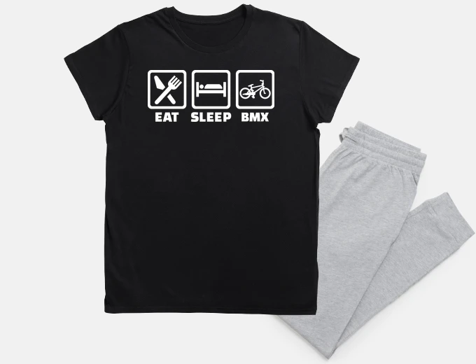 Pyjama Eat sleep BMX