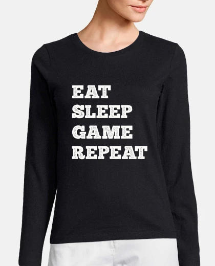 T-shirt Eat Sleep Game Repeat