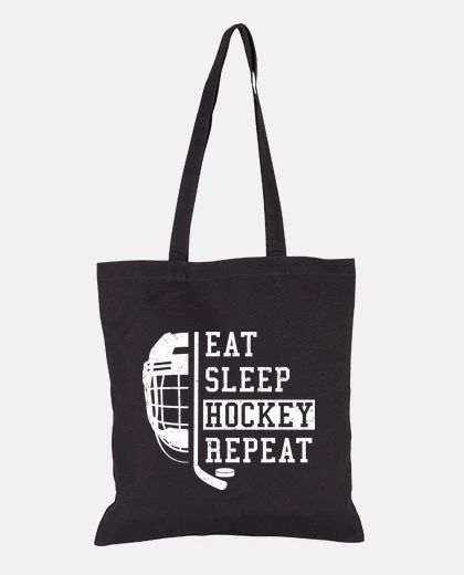 Bag Eat Sleep Hockey Repeat - funny gift idea