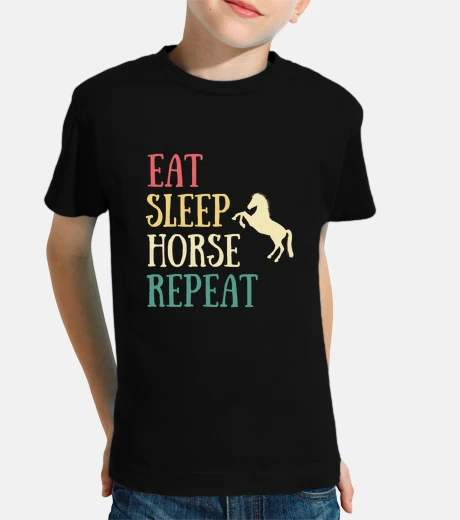 Ropa eat sleep horse humor horse woman