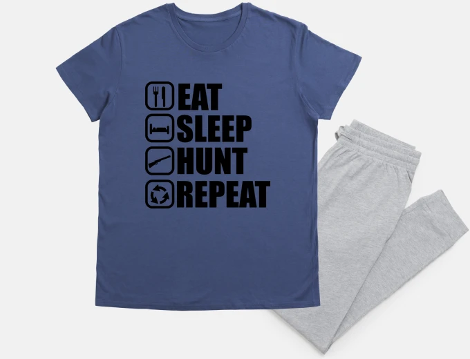 eat sleep hunt hunt hunter