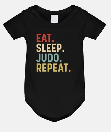 Kids Eat Sleep Judo Repeat
