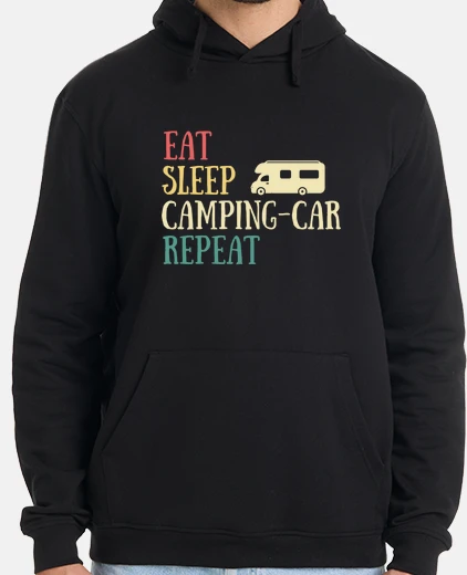 Sudadera eat sleep motorhome humor retirement